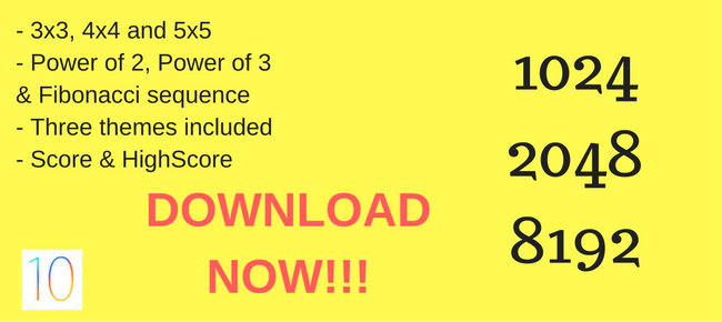 1024, 2048, iOS source code - Sell My app