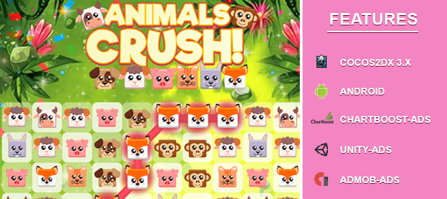 Animal Crush Match 3