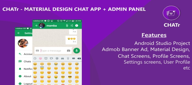 Chatr - Material Design Chat