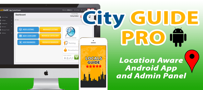 City Guide PRO - Location Aware App - Sell My App