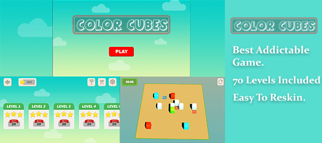 Color Cubes 3d
