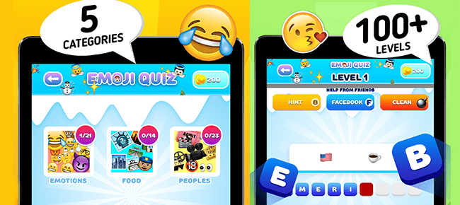Emoji quiz iOS