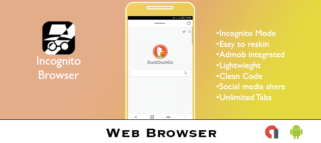 Incognito Web Browser