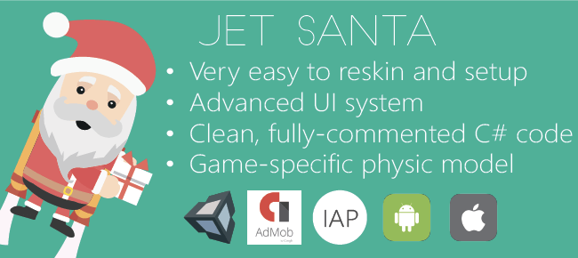 Jet Santa Unity