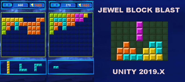 Jewel Block Blast App Reskinned Game Template. Ready For Launch - Sell My App