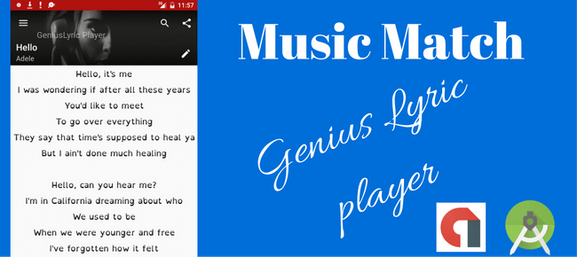 Music Match-Genius Lyric player