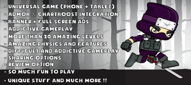 Running Ninja Adventure iOS