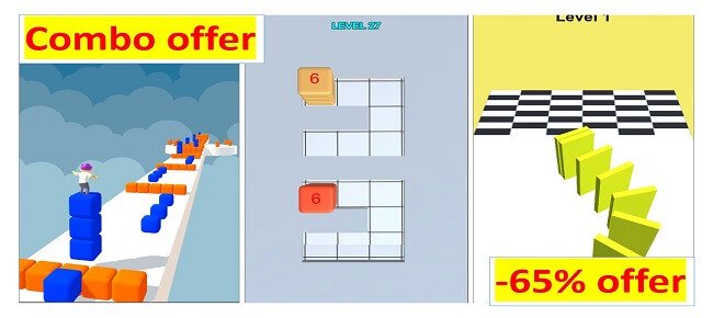 Summer Best COMBO Offer | 3 TOP Trending Games worth $227 USD -65% OFF! - Sell My App