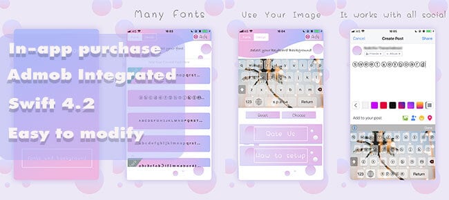 Sweet Custom Keyboard