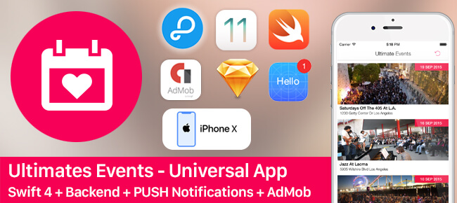 Ultimate Events iOS