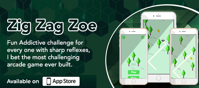 Zig Zag Zoe Hardest Arcade Game EVER App - Sell My App